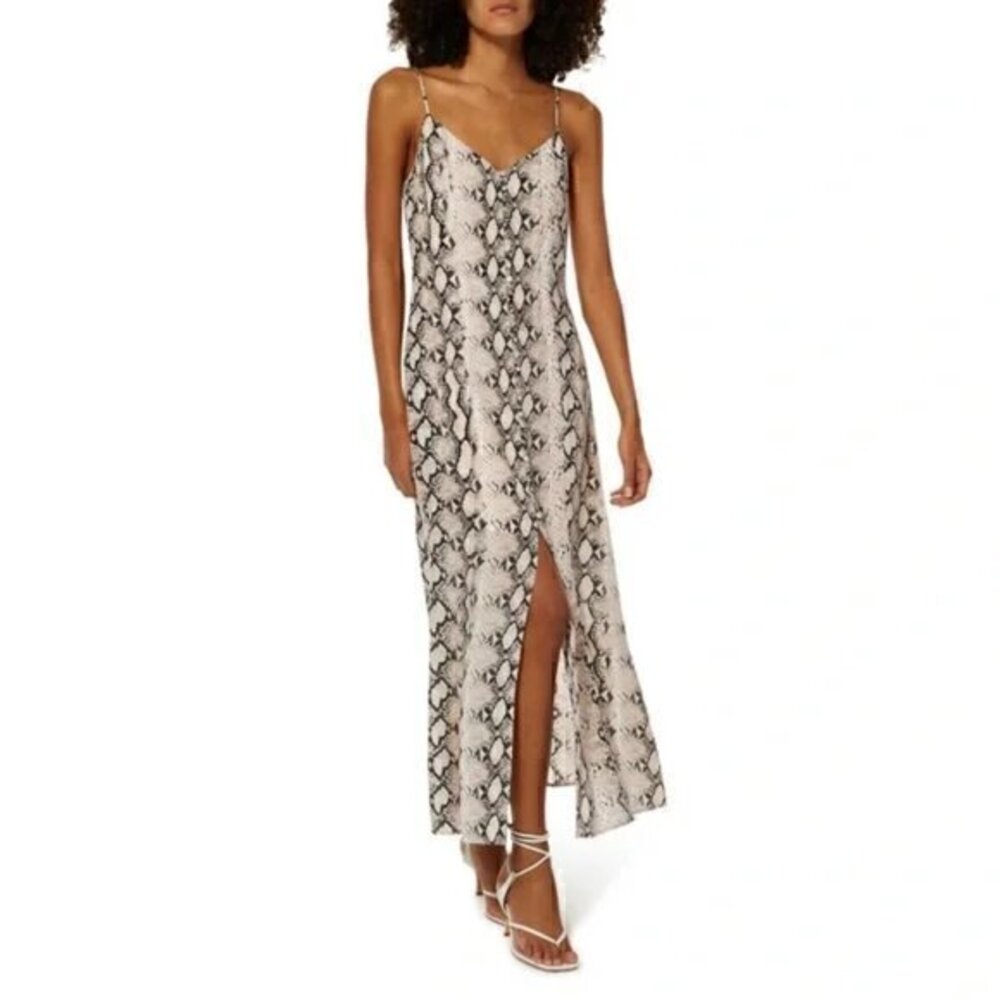 L'AGENCE Romee Silk Maxi Dress Size 2 NWT